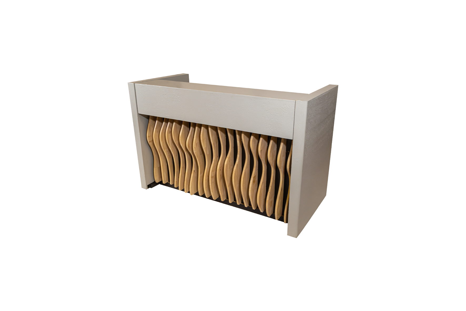 Shape bar met smalle zuil L178 (basis L160) (set)