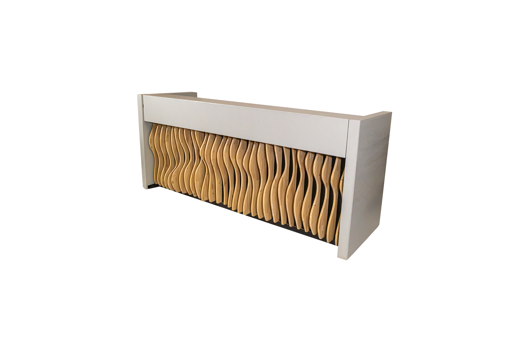 Shape bar met smalle zuil L268 (basis L250) (set)