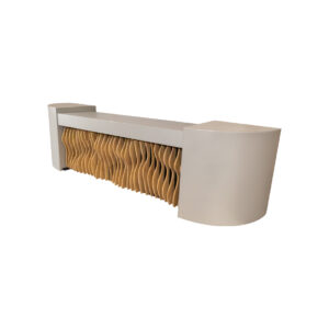 Shape counter with closed column L420 (base L250)