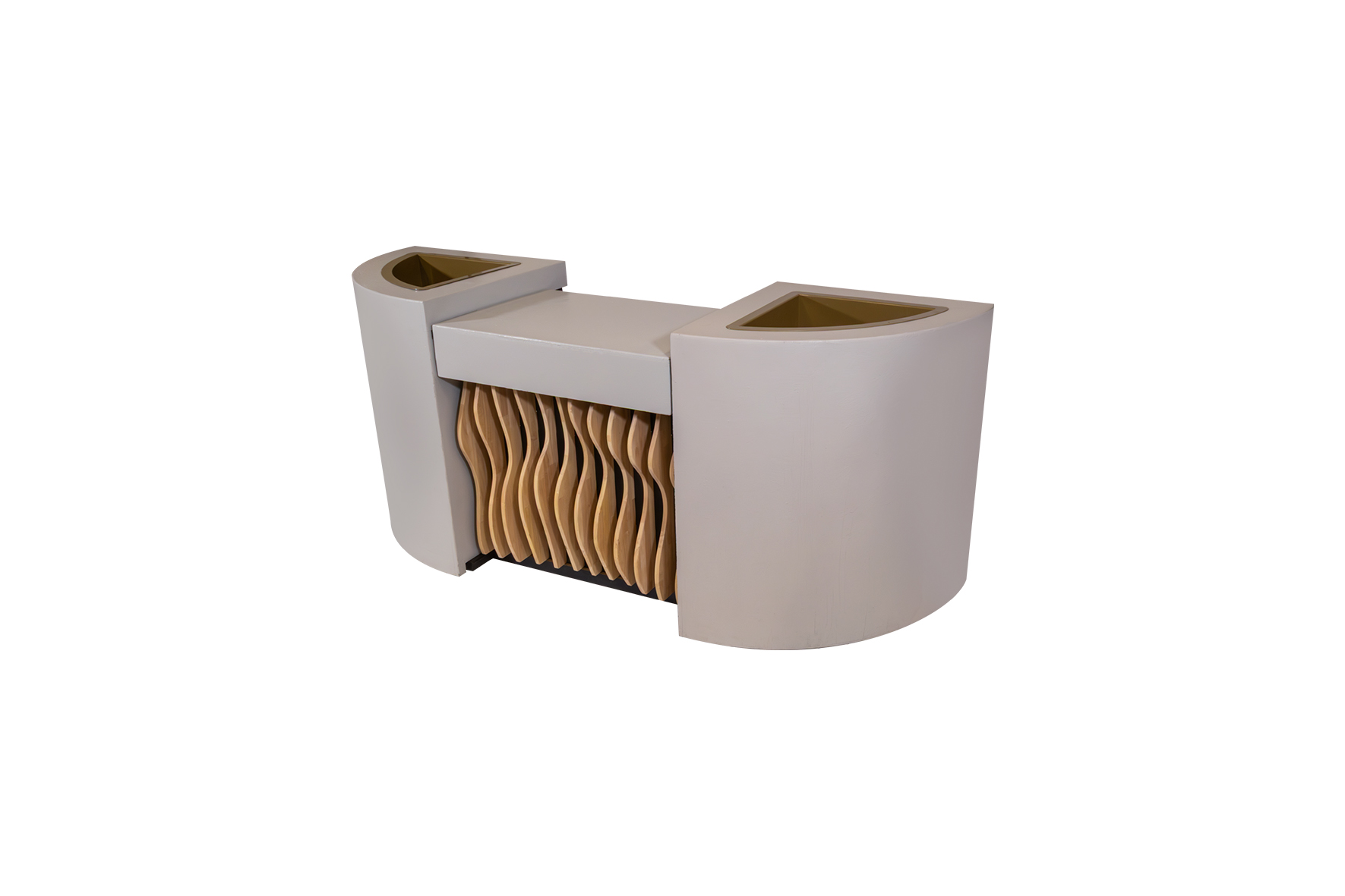 Shape counter with open column L270 (base L100)