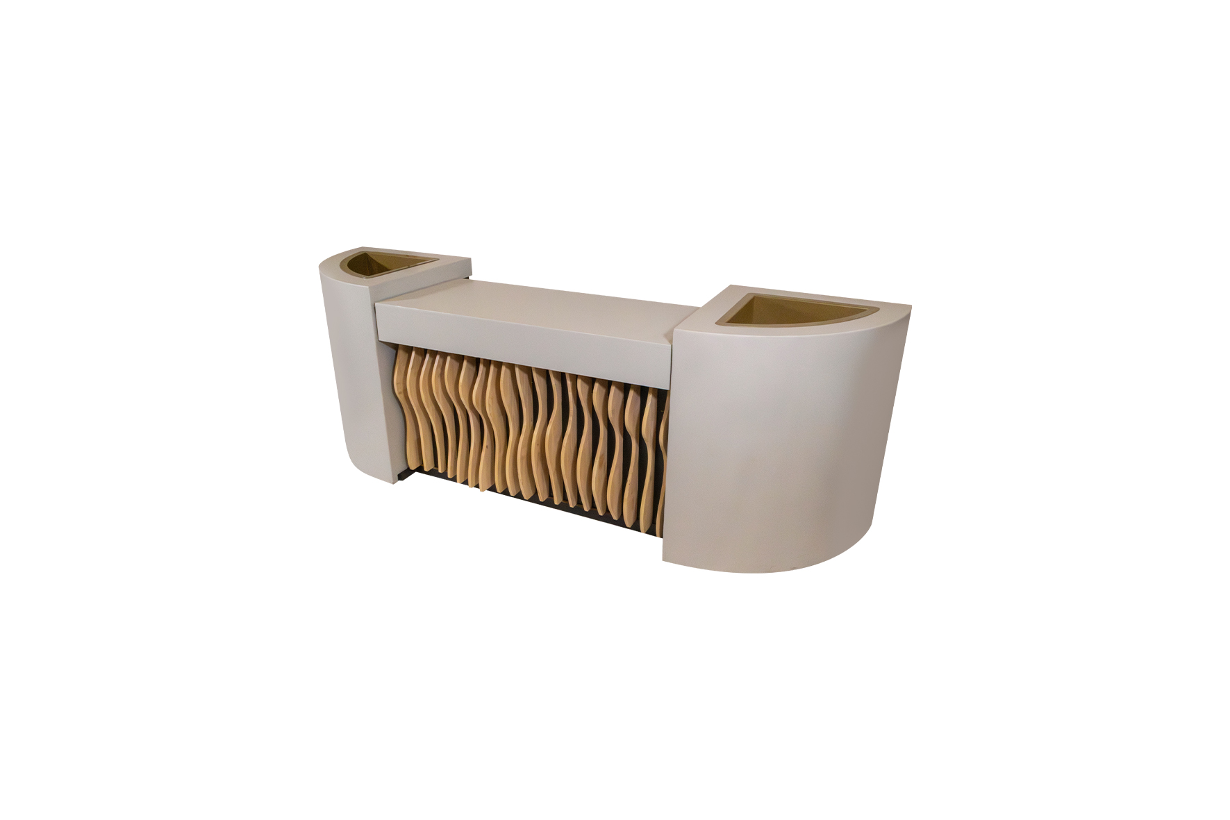 Shape counter with open column L330 (base L160)