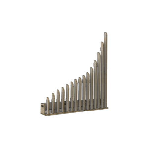 Shape decorpaneel variant A L147xB31,6xH189 (set)