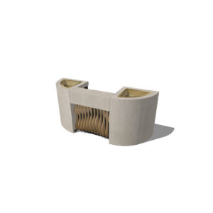 Shape bar met open zuil L270 (basis L100) (set)