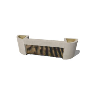 Shape bar met open zuil L420 (basis L250) (set)