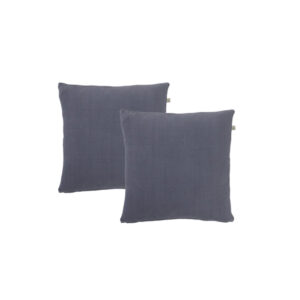 Sierkussen | Blauw/grijs L45xB45