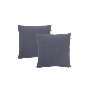 Sierkussen | Blauw/grijs L45xB45