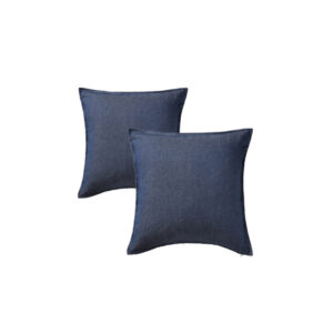 Sierkussen | Blue denim L50xB50