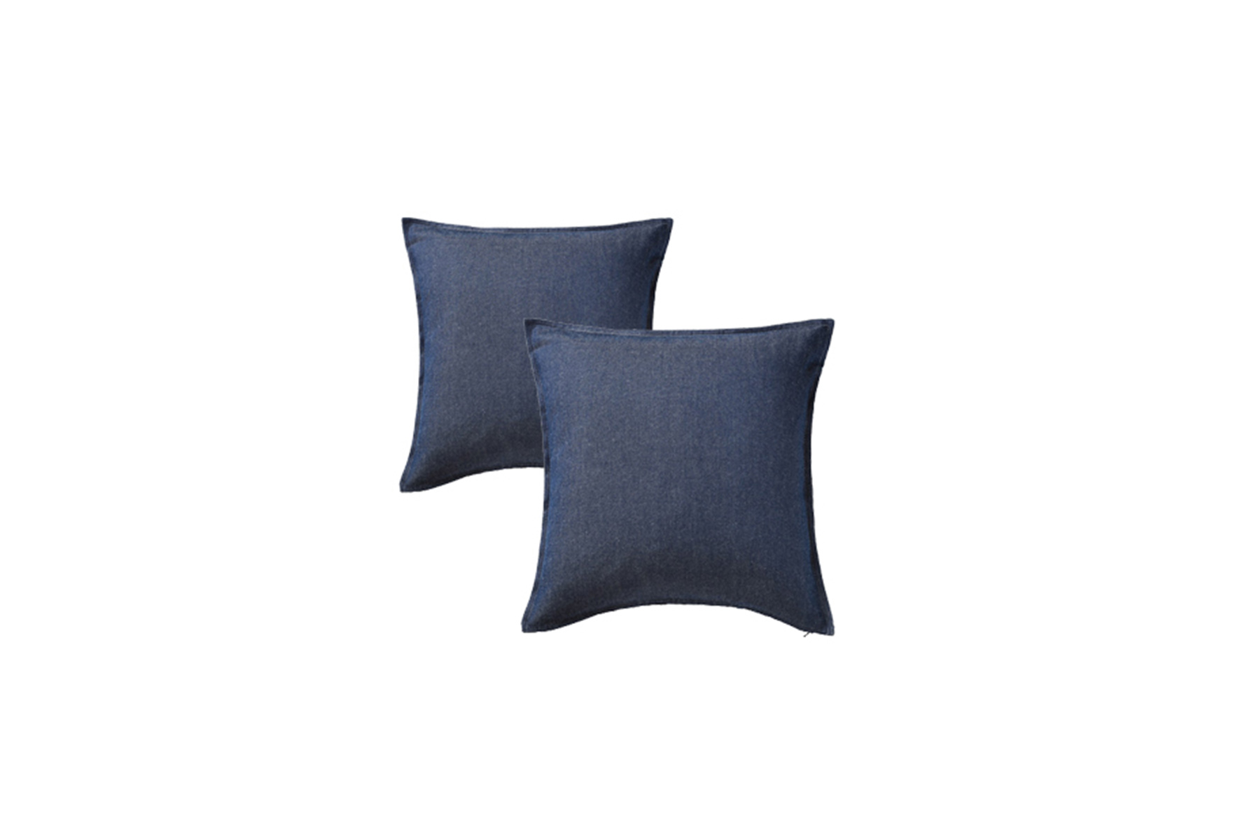 Throw pillow | Blue denim L50xW50