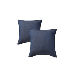 Sierkussen | Blue denim L50xB50