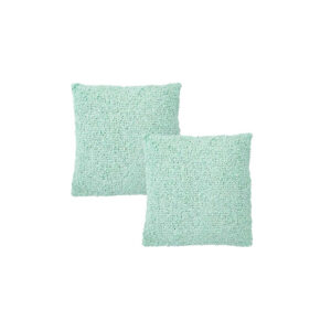 Sierkussen | Breisel mintgroen L45xB45