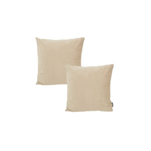 Sierkussen | Fluweel beige L45xB45