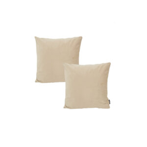 Sierkussen | Fluweel beige L45xB45