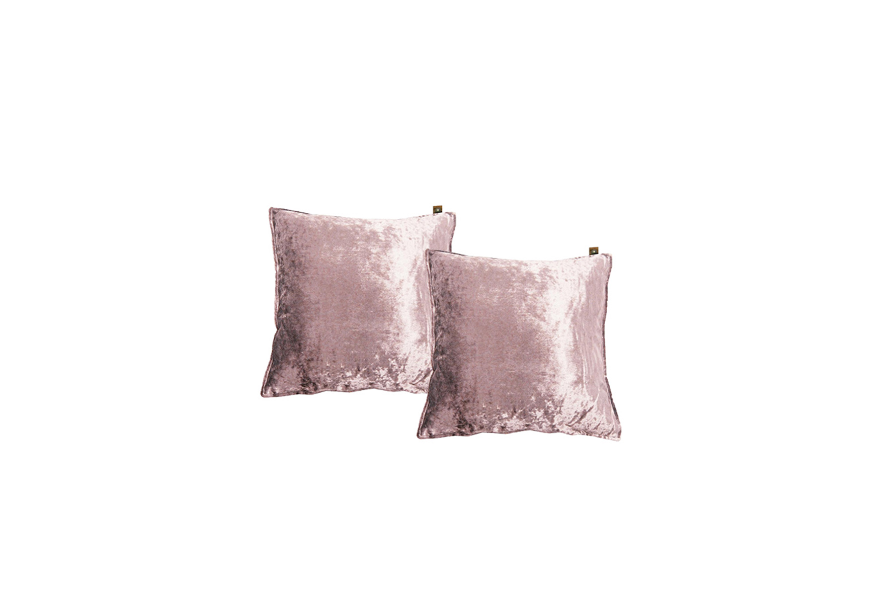 Throw pillow | Velvet light pink L45xW45