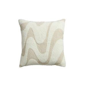 Sierkussen | Wavy beige L45xB45