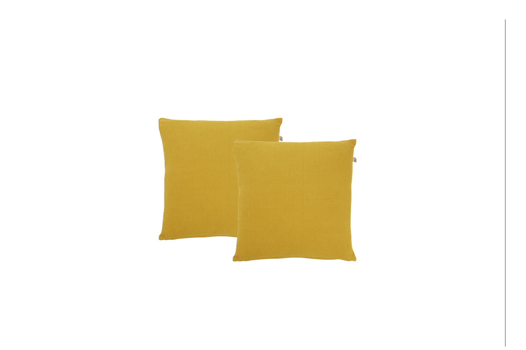Throw pillow | Musterd yellow L45xW45