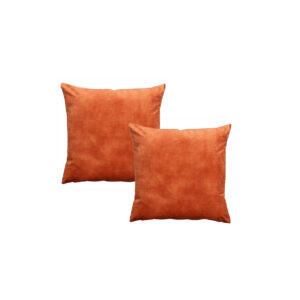 Sierkussen | Oranje velours L45xB50
