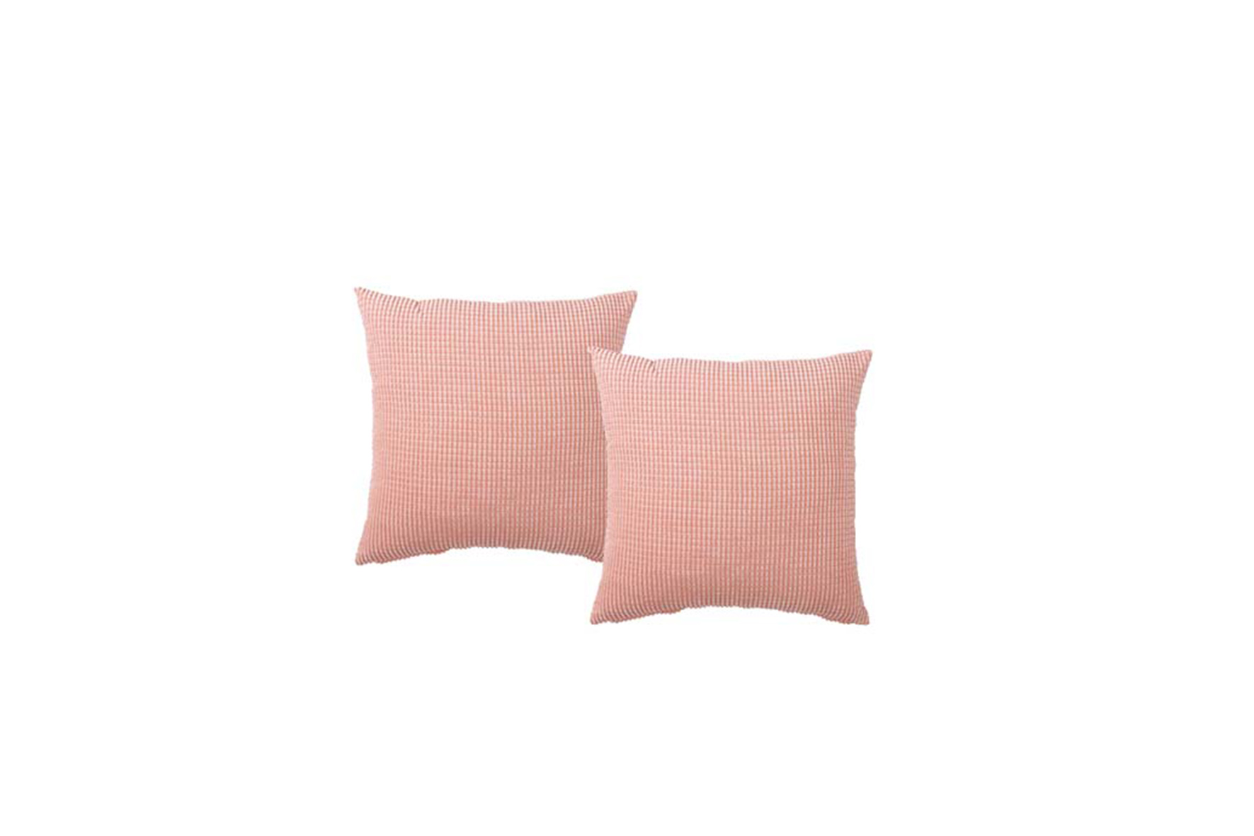 Throw pillow | Old pink checkered structure L65xW65