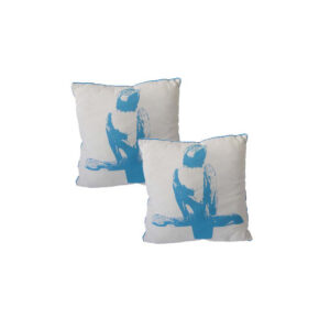 Sierkussen | Papegaai blauw L50xB60