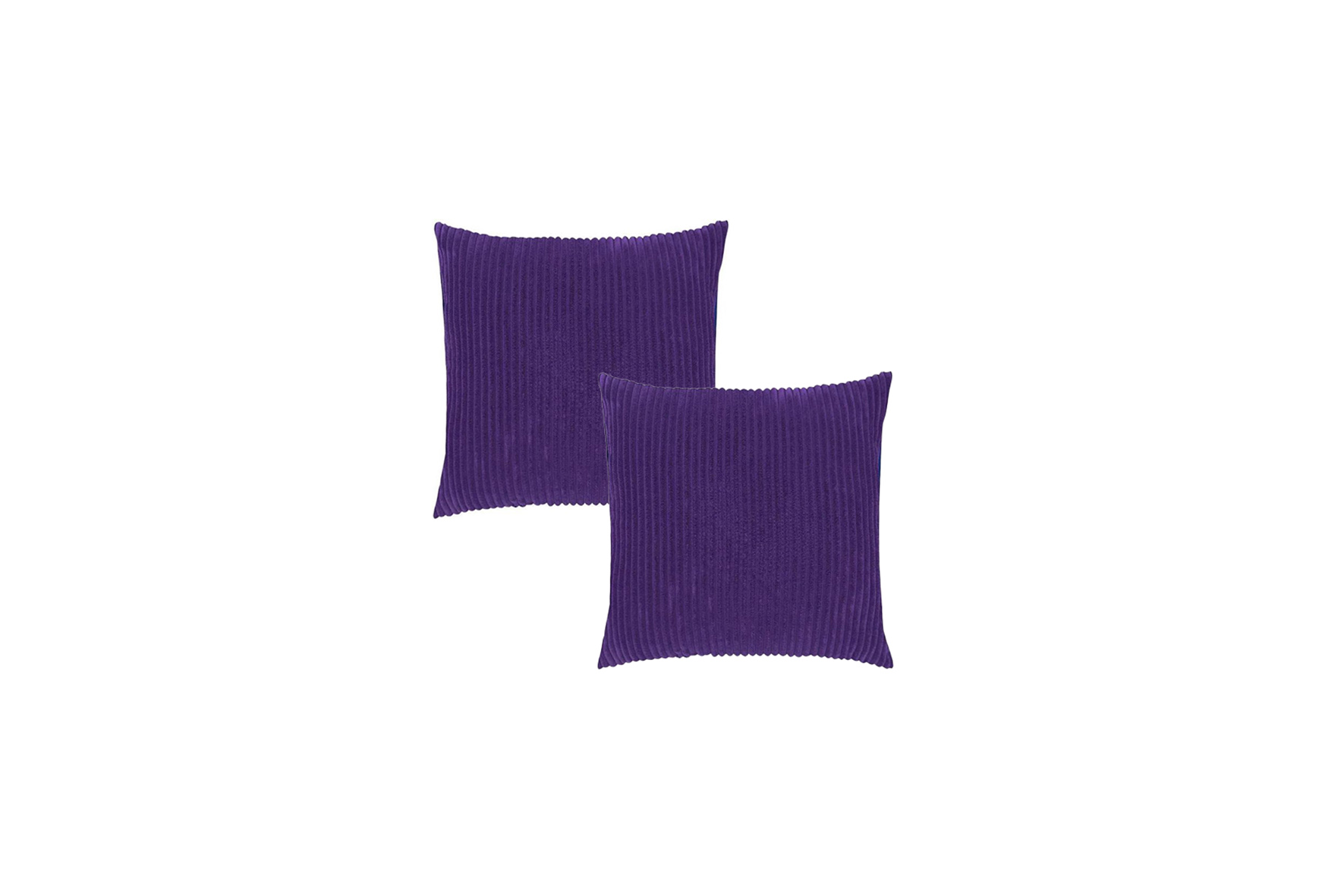 Throw Pillow | Rib fabric purple L45xW45