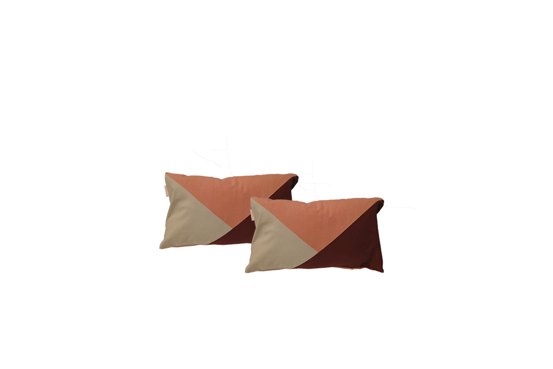 Throw pillow | Tricolore L30xW50