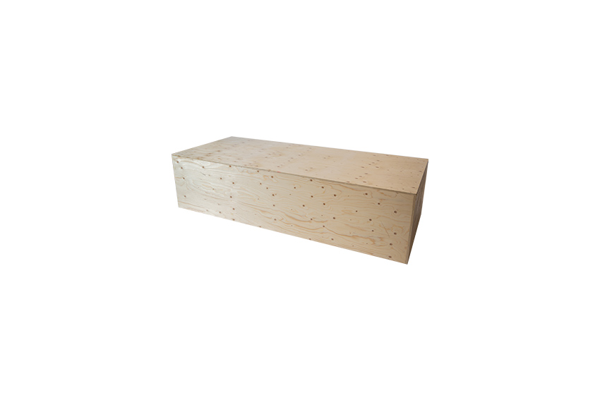 Eco Chique pedestal plywood L240xW100xH60