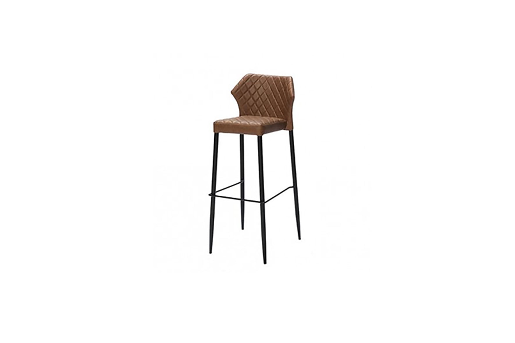 X | Speakeasy bar stool brown H78