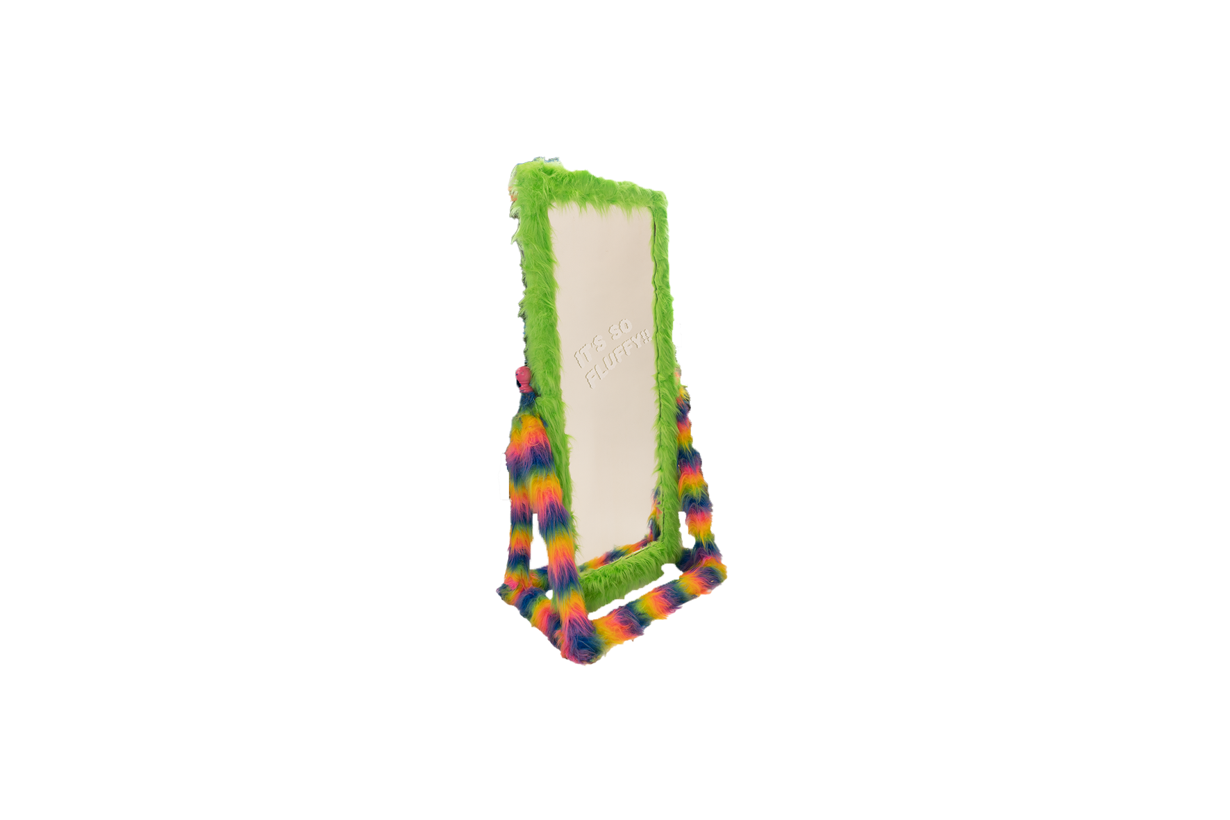 Mirror | Fluff rainbow L70xW50xH150