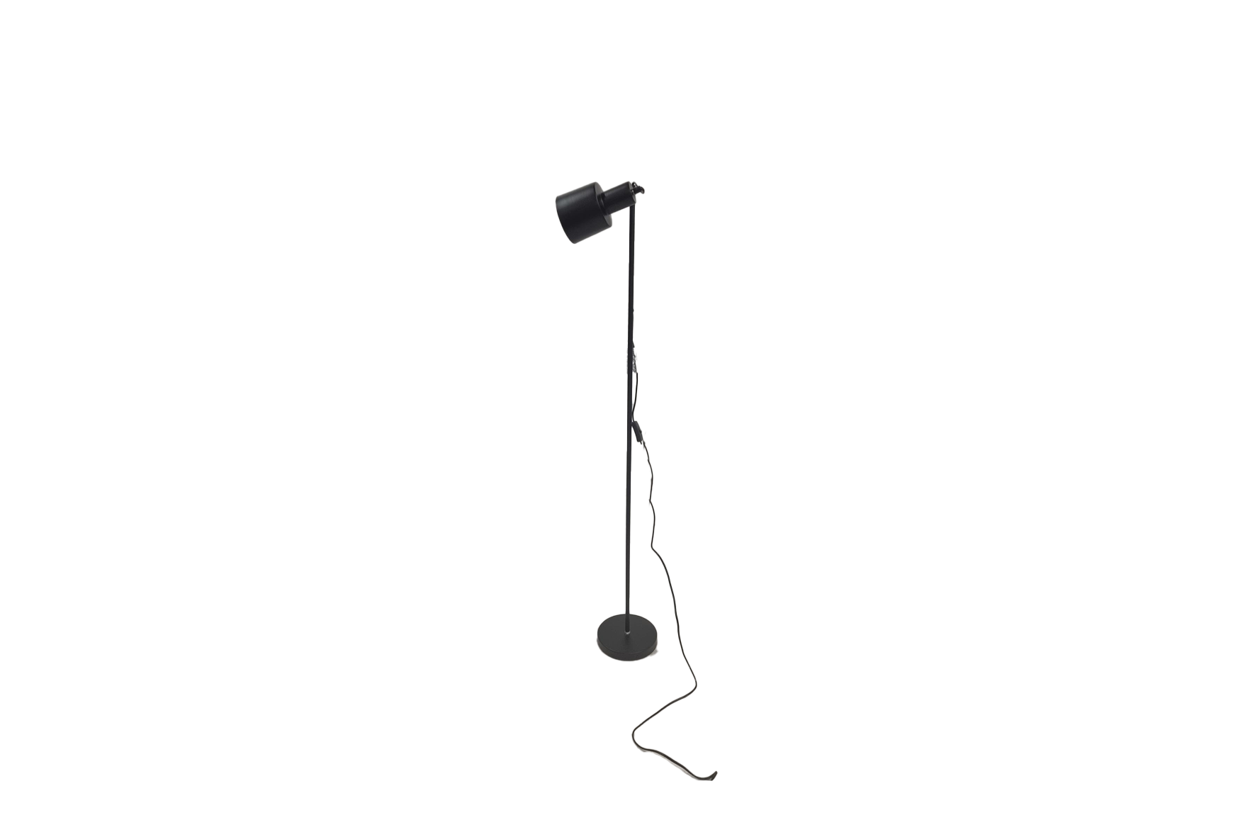 Vloerlamp M | Zwart metaal 1 spot H131