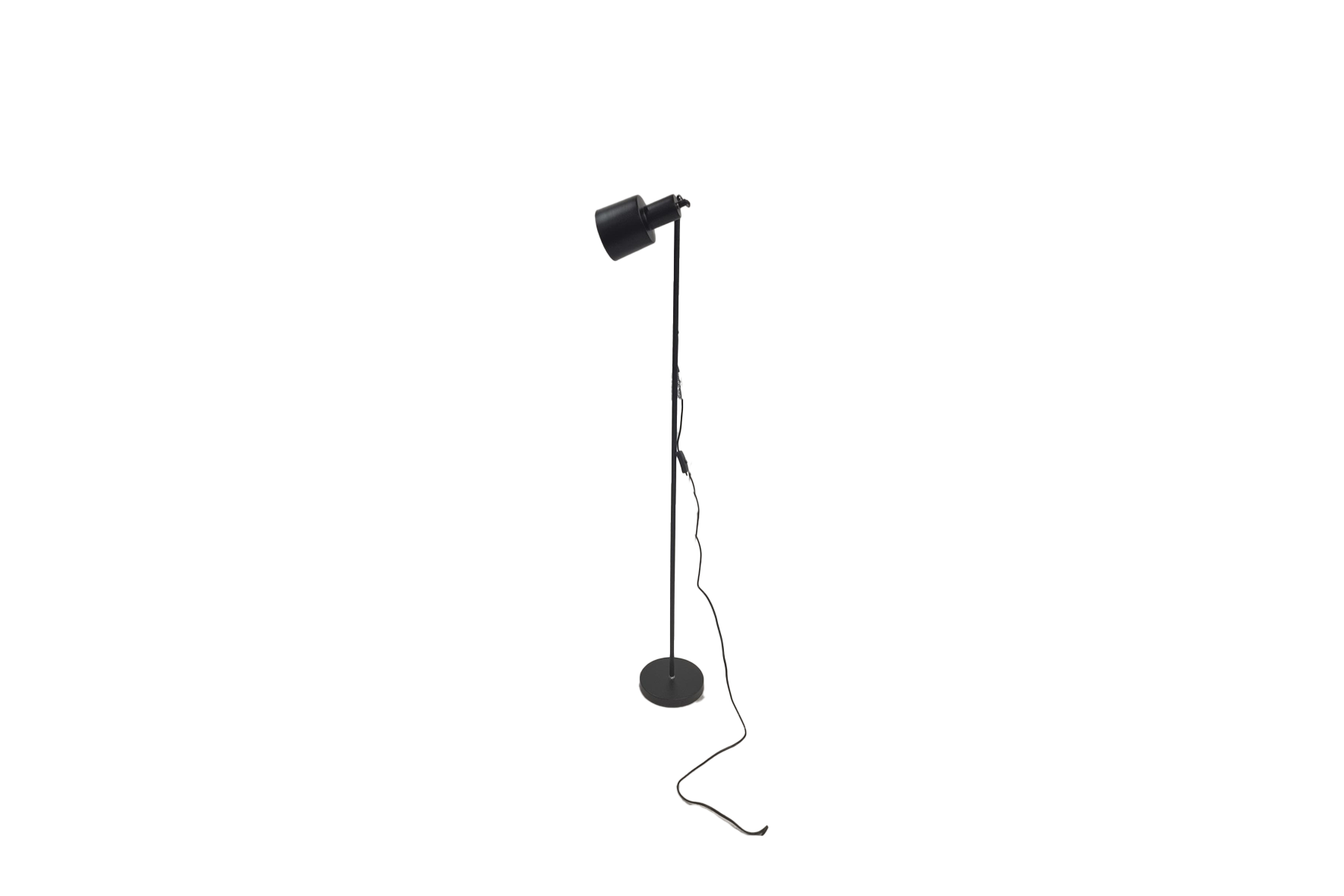 Vloerlamp M | Zwart metaal 1 spot H131