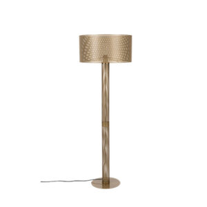 Vloerlamp M | Goud metaal wire Ø50xH150