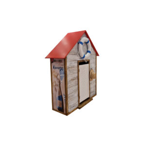 Strandhuisje Riviera Beach House L170xB60xH205 (set)
