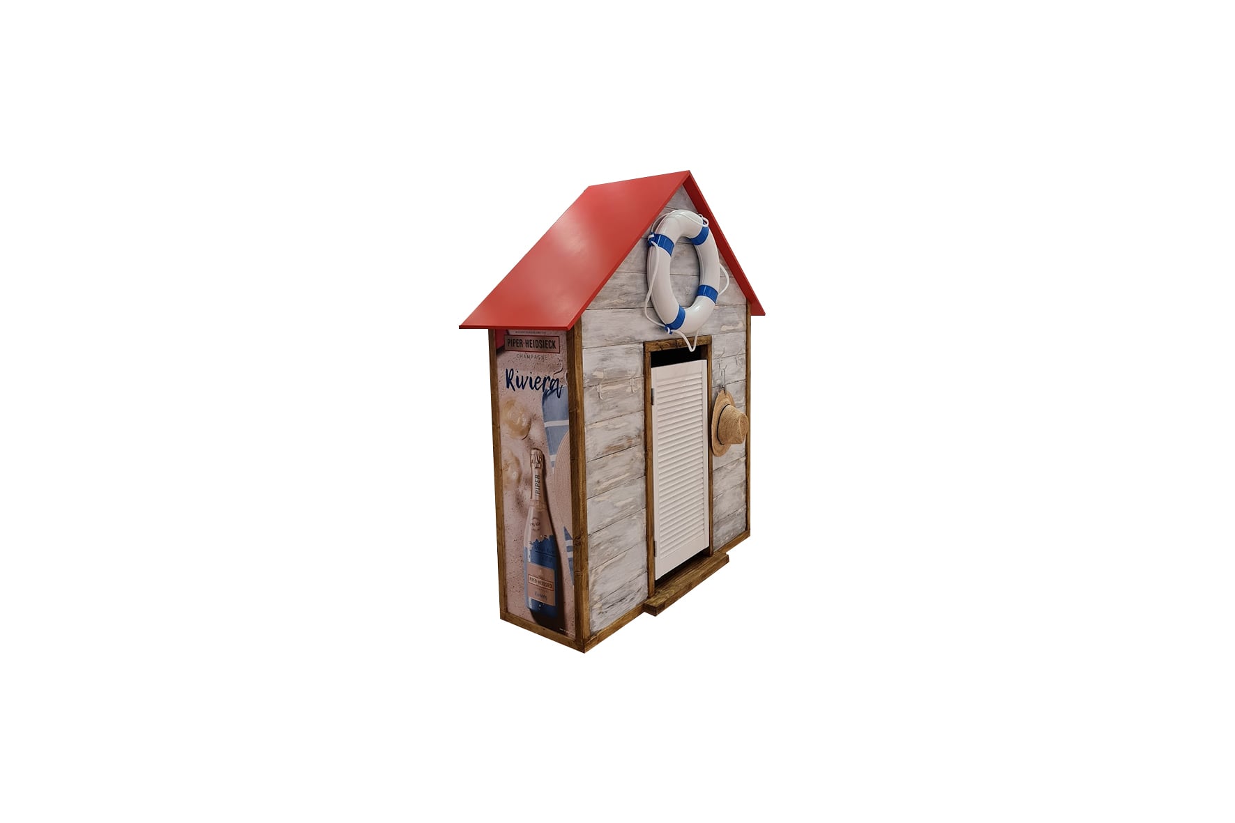 Strandhuisje Riviera Beach House L170xB60xH205 (set)