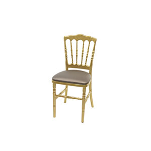 X | Chair Paris gold with various coloured cushion L41xW41xH87