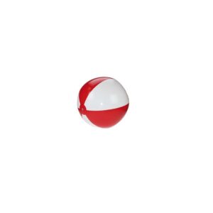 Strandbal rood/wit Ø33,5