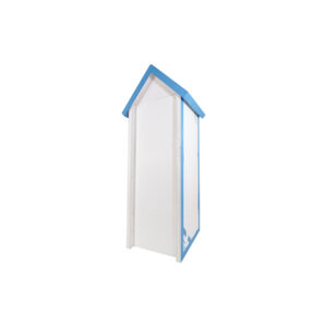 Beach house blue/white L130xW108xH295