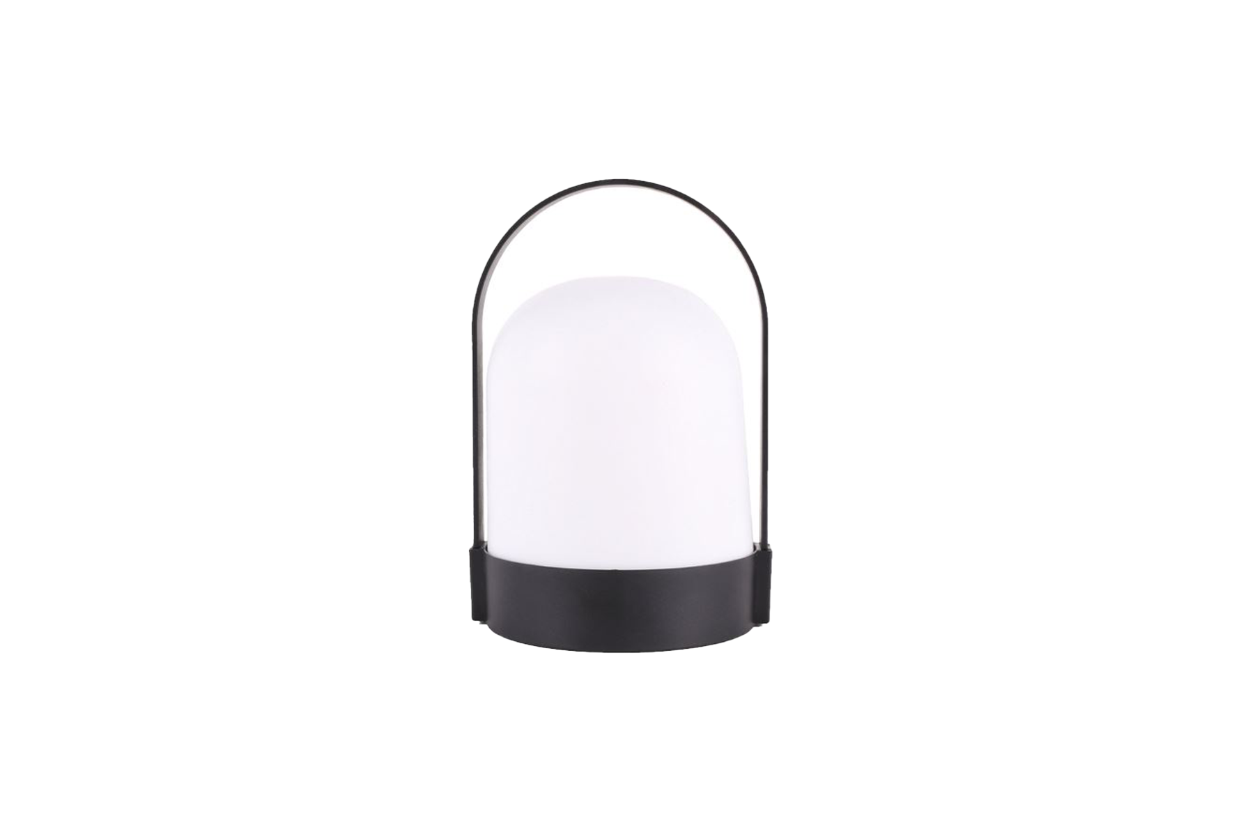 Tafellamp S | Led zwart kunststof Ø13xH22