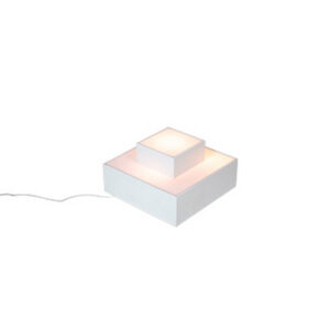 Kopenhagen trapezium 2-laags opaalplaat LED L40xB40