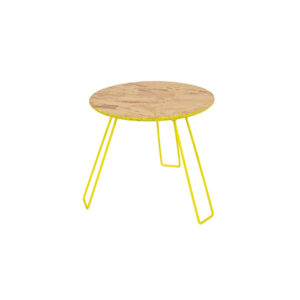 Urban side table yellow Ø60xH40