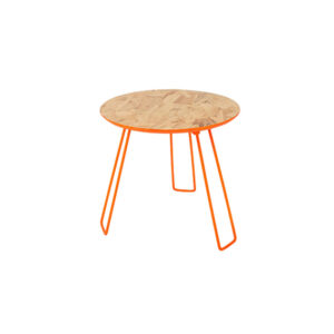 Urban side table orange Ø40xH36