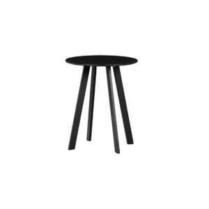 Urban side table black Ø40xH49