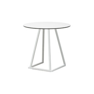 Urban dinertafel wit Ø80xH74