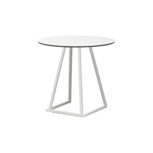 Urban dinertafel wit Ø80xH74