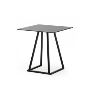 Urban dinertafel zwart L70xB70xH74