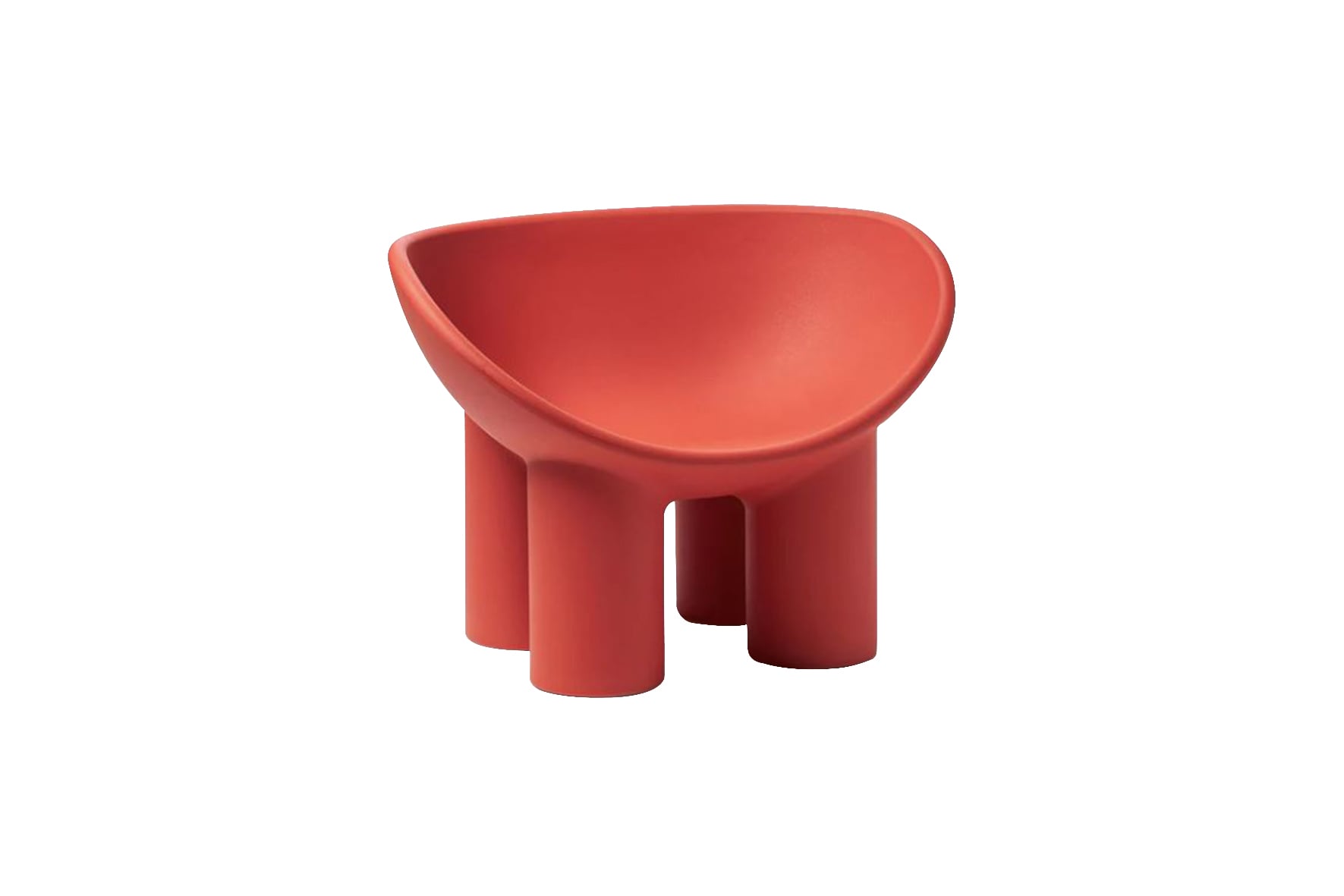 Urban fauteuil kuip rood L84xB57xH63