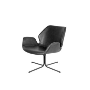 Urban fauteuil zwart L79xB75xH78