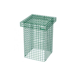 Urban mesh kruk groen L34xB34xH50