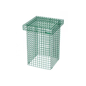 Urban mesh stool green L34xW34xH50