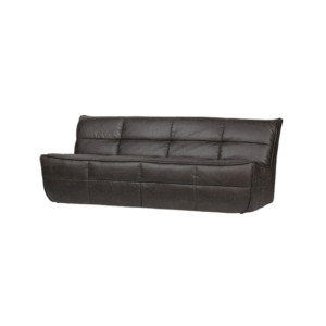 Urban 3-zits bank antraciet grijs L210xB90xH80