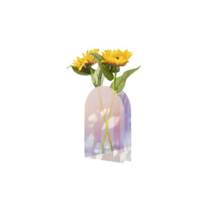 Vaas | Boogvormig design Iriserend H24