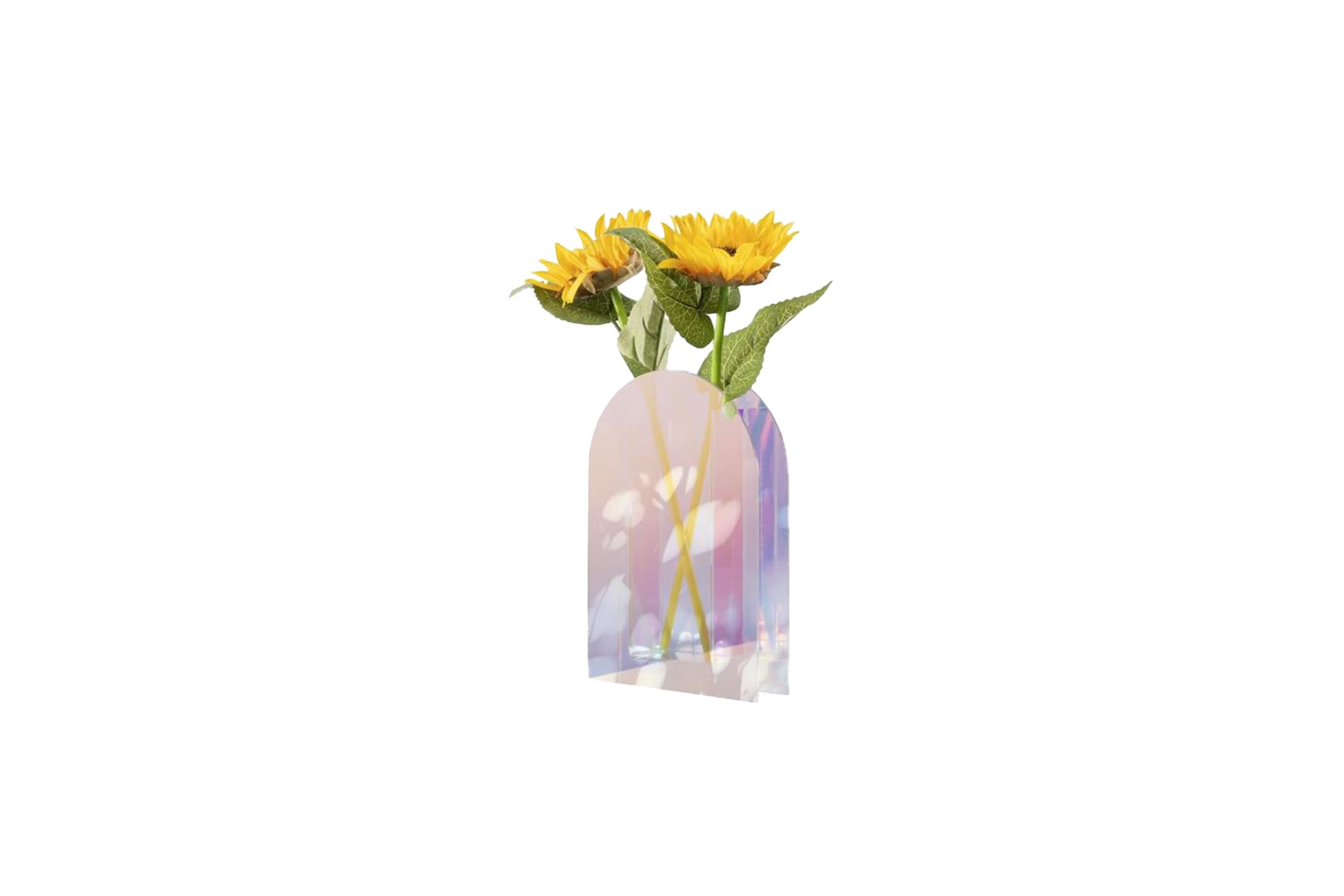 Vaas | Boogvormig design Iriserend H24